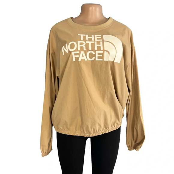 The North Face Explore City Woven Pullover Tan - Picture 2 of 10